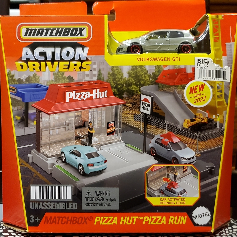 Matchbox Action Drivers 2022 edition Pizza Hut